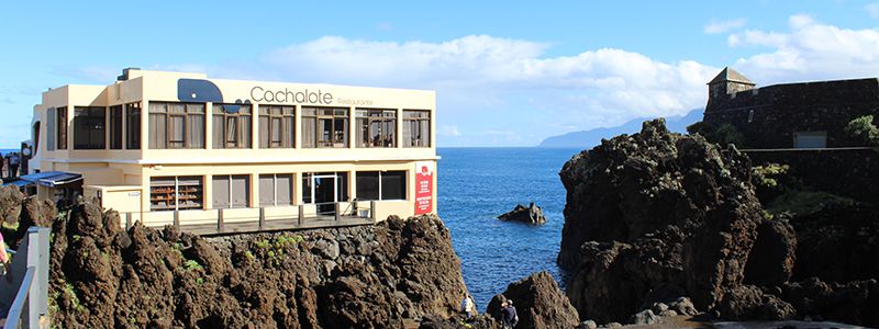 Restaurangen Cachalote i Porto Moniz, Madeira.
